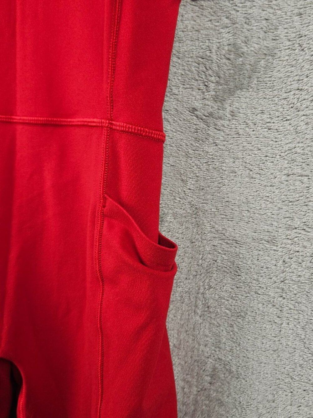 NWT Athleta Red Salutation Bodysuit Jumpsuit XS - Picture 5 of 12